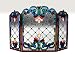 Tiffany Style Stained Glass Victorian Fireplace Screen