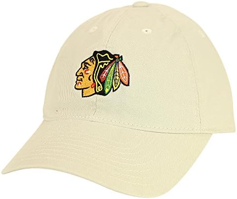 Chicago Blackhawks Adjustable Hat (Khaki)