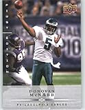 Donovan McNabb / Philadelphia Eagles / 2008 Upper Deck First Edition Football Card # 111 / NFL Football Trading Card in Screwdown!