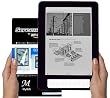 Amazon Kindle DX 9.7 inch E-Book Reader (BLACK) Silicone Skin Rubber Case + LCD Screen Protector