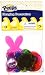 Peeps Hanging Decorations - Pink Peeps Bunnies, Blue Flowers, and Yellow Peeps Chicks (1 Each)
