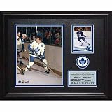Frameworth Toronto Maple Leafs Darryl Sittler Framed 8x10 Photo and Card Plaque