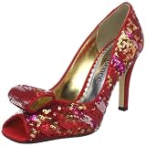 J.Renee Womens Chantel Open-Toe Pump