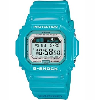 Casio #GLX5600A-2 Men's Teal Glide G Shock Watch