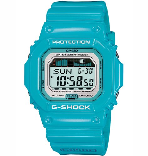 Casio Men's GLX5600A-2 Teal G-Shock G-Lide Digital Sport Watch
