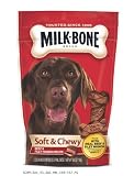 Milk Bone Chewy Treats Filet Mignon Flavor, 5.65-Ounce (Pack of 5)