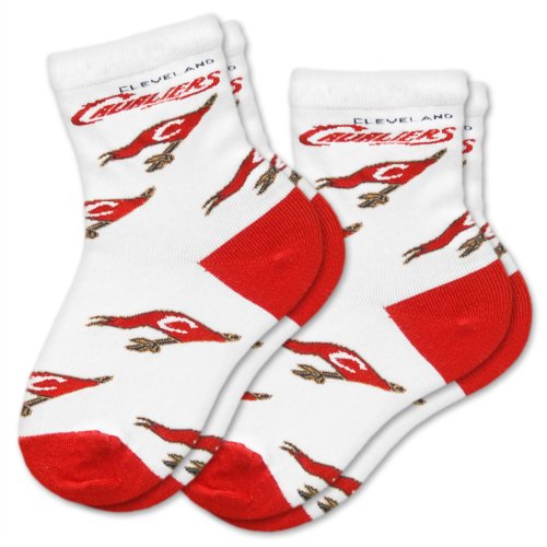 NBA Cleveland Cavaliers Kids Socks, 2-Pack, Toddler