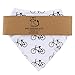 Baby Bandana Drool Bibs for Boys Cruise Set 4 Pack of Unisex Absorbent Cotton Modern Baby Gift Set for Girls