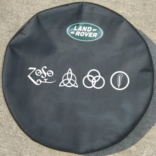 Land Rover Discovery Led Zeppelin Runes Spare Tire Cover