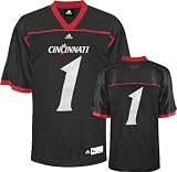 Cincinnati Bearcats Youth Football Jersey: Youth Black #1 adidas Replica Football Jersey