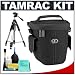 Tamrac 3325 Aero 25 Photo Zoom Pack (Black) + Tripod + Accessory Kit for Canon Rebel XSi, XS, XTi, 40D, Nikon D40, D60, D80, D200, D300, D700, Olympus Evolt E-410, E-420, E-510, E-520, and Sony Alpha A200, A300, A350, A700 Digital SLR Cameras