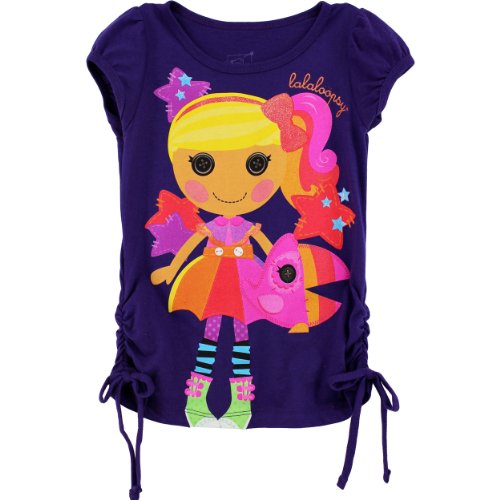 Lalaloopsy April Sunsplash Girls Purple T-Shirt