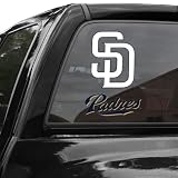 MLB San Diego Padres 11'' x 17'' Ultra Decal Window Clings Sheet
