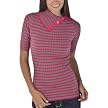 Juniors' Mossimo Supply Co. Elbow Sleeve Striped Turtleneck Sweater - Red/Gray