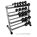 XMark Fitness 3' Four Tier Dumbbell Rack XM-3109