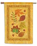 Toland, Mosaic Leaves Garden Flag, 12.5 x 18, 117259