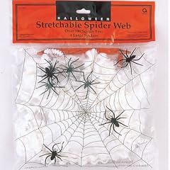 Halloweendeko, kleines Spinnennetz