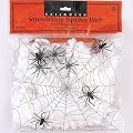 Halloweendeko, kleines Spinnennetz