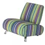 Fauteuil Lounge Zigzag Rose