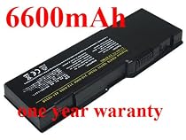 11.10V,6600Mah,Li-Ion, Replacement Laptop Battery For Dell Inspiron 1501, Inspiron 6400, Inspiron E1505, Latitude 131L, Vostro 1000,