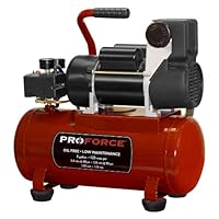 Pro-Force VPF1080318 3-Gallon Oil Free Air Compressor with Kit