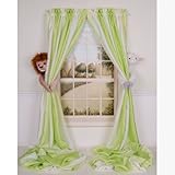 Curtain Critters Plush Victorious Lion and the Lamb Curtain Tieback, Car Seat, Stroller, Crib Toys 