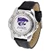 Kansas State Wildcats NCAA Sport Mens Watch (Leather Band)