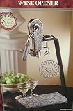Rogar Antique Pewter Champion WIne Opener- White Wash Granite