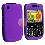 Purple Silicone Cover for BlackBerry Curve 8520 / 8530