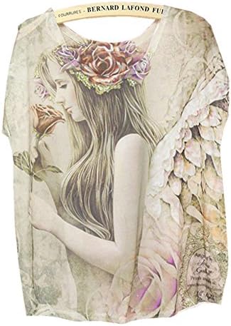 Madinidia Vintage Design Ladies Girl Women's Short Sleeve T-shirt Tee T Shirts