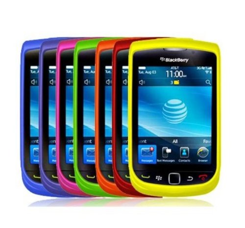 7-in-1 Colorful Rubberized Snap-On Hard Skin Case Cover Accessories for Blackberry Torch 9800 by ElectroMaster 7-in-1 Colorful Rubberized Snap-On Hard Skin Case Cover Accessories for Blackberry Torch 9800 by ElectroMaster