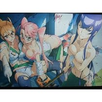 High School of the Dead Running Naked From the Dead Hot Multi Use Anime Play Card Mat