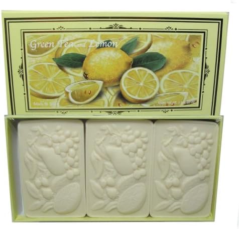 Saponificio Artigianale Green Tea & Lemon 3 pk