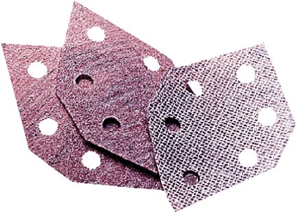 Tools: Porter Cable 767601005 Diamond Shaped, Hook and Loop Profile Sanding Sheets, 100g  5 Pcs 