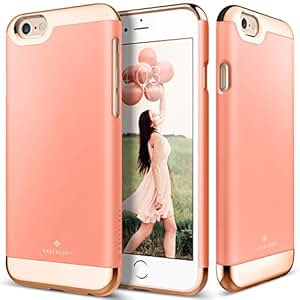 ... Rose Gold Case for Apple iPhone 6S (2015): Cell Phones  Accessories