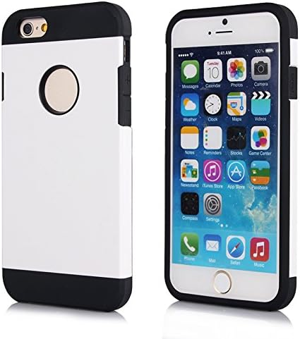 iPhone 6/6S Case 4.7 *New*[Arctic White] Protective case from Dason Electronics - TPU tough Hybrid cover - Best Protection Bumper w/ Hard shell. For girls and guys - Looking For a Bargain? Look No Further! Fully Guaranteed