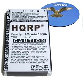 HQRP Battery compatible with Logitech 866145, 866165, 866207, 190304-200, 815-000037, 993-000405 fits Harmony 720, 720 Pro, 880, 880 Pro, 885, H890, 890, 890 Pro, 900, 900 Pro, Harmony One Remote Control plus HQRP Coaster