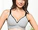 Aivtalk Women's Wirefree Breastfeeding Bra Maternity Nursing Bra Grey - M
