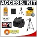 Pentax Optio Digital Cameras Accessory Kit with Camera Case & Tripod for E60 E70 P70 W60 X70
