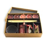 Coffret Bougies Chauffe-Plat et Bâtonnets Encens
