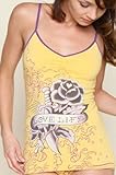Black Rose Ed Hardy KATE Cami with Shelf Bra