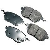 Akebono ACT969 ProACT Ultra-Premium Ceramic Brake Pad Set by Akebono