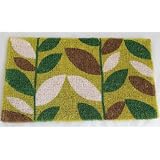 Coir Green Leaves Doormat