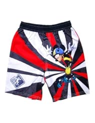 Disney Baby/Toddler Boys Mickey Swim Trunks - UPF50+ (4T)