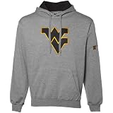 West Virginia Mountaineers Gray Classic Twill Hoody Sweatshirt