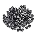 We-buys Black Garment Hanger White Print Coat Sizer PS Size Marker Letter Tags 100 Pcs