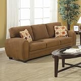 Dish Sofa in Dark Tan