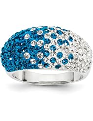 Sterling Silver Swarovski Elements Durham Spirit Ring