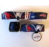 Washington Capitals Pet Accessories Set - Large (6' Leash, Collar, and ID Tag)