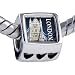 Pugster Pandora Style Bead Landmark London Photo Heart European Charm Beads Fits Pandora Bracelet